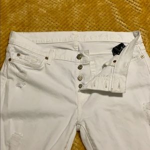 7 for all Mankind Josephina Crops